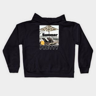 The Summer I Got Pretty, Graphic Tee Kids Hoodie